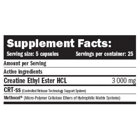 AMIX Creatine Ethyl Ester - 125 caps
